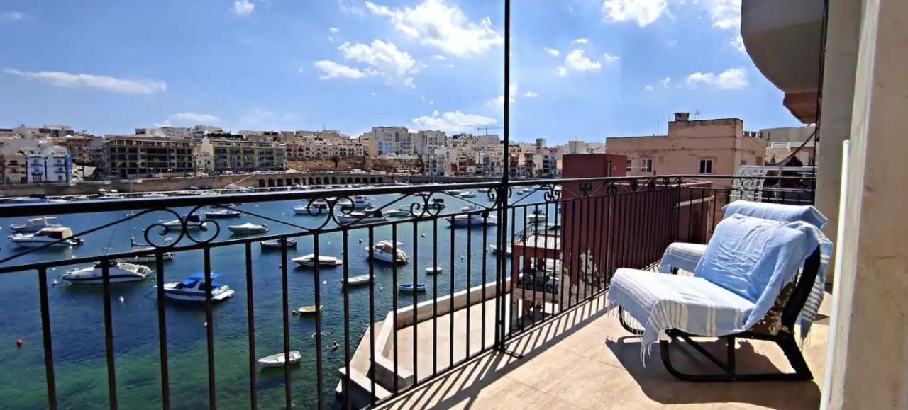Sea View 2 Bedroom Apartment Marsaskala Eksteriør billede
