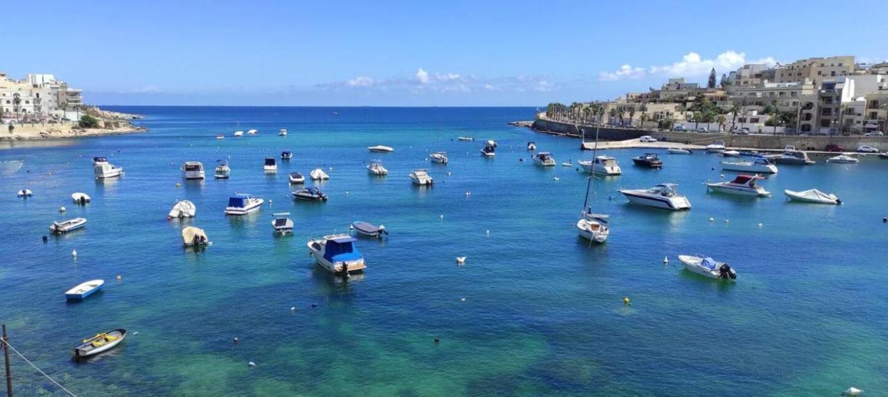 Sea View 2 Bedroom Apartment Marsaskala Eksteriør billede