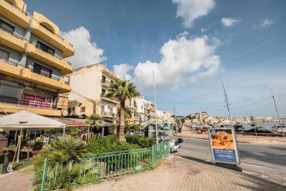 Sea View 2 Bedroom Apartment Marsaskala Eksteriør billede