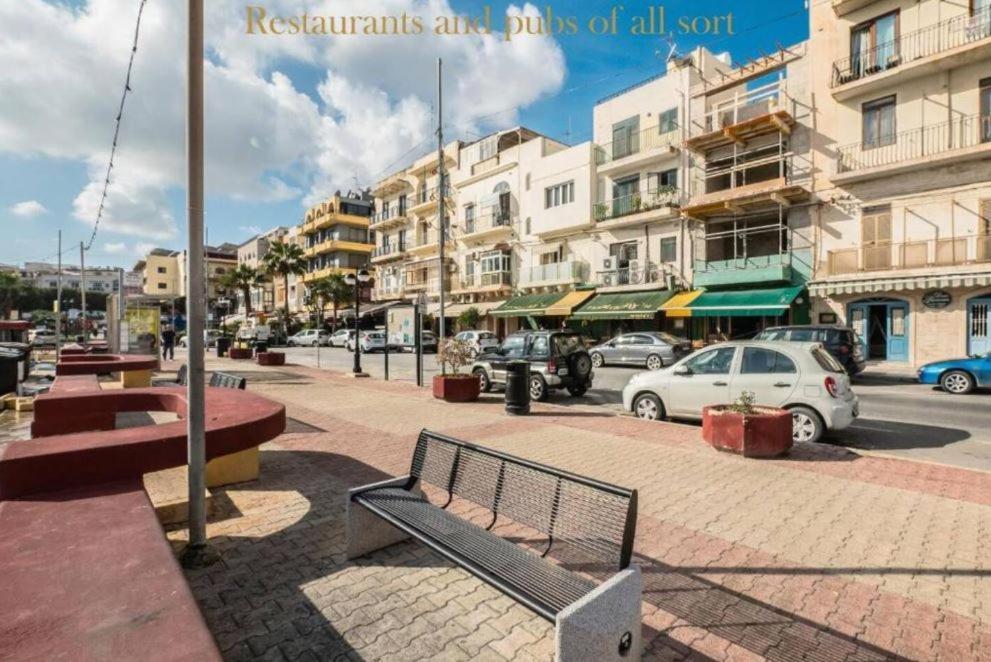 Sea View 2 Bedroom Apartment Marsaskala Eksteriør billede